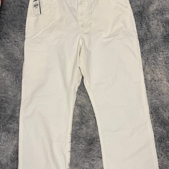 Polo Country Ralph Lauren Twill Carpenter Pants White Men's 42 X 30 Retail $198 - Picture 1 of 10